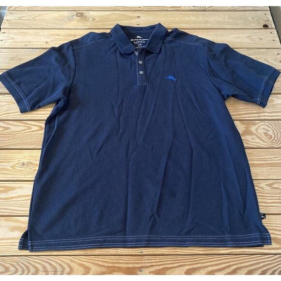 Tommy Bahama Other - Tommy Bahama Polo Shirt Size Large Men’s Gray Short Sleeve